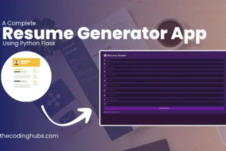 Resume Generator App Using Python