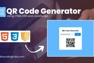 QR Code Generator Using HTML CSS & JavaScript